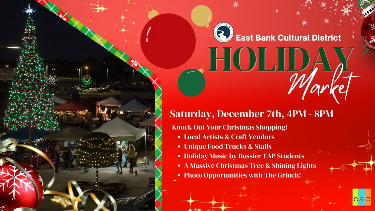 2024 East Bank Cultural District Holiday Market