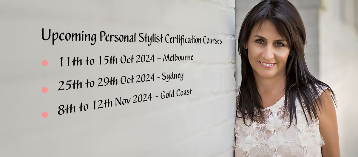 Personal Stylist Certification Course - Gold Coast