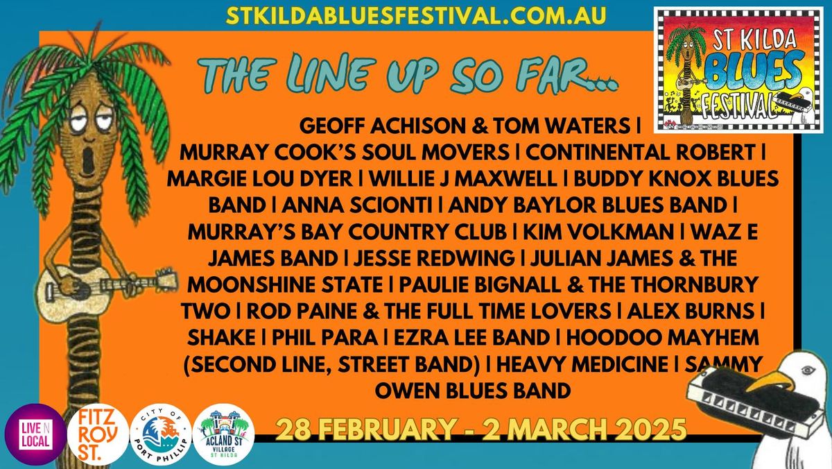 St Kilda Blues Festival 2025