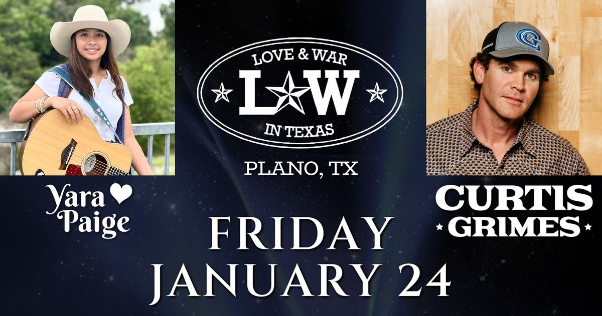 Curtis Grimes & Yara Paige LIVE at Love & War