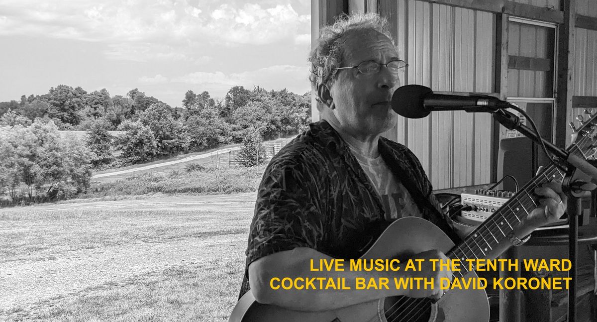 Live Music at the Cocktail Bar with David Koronet