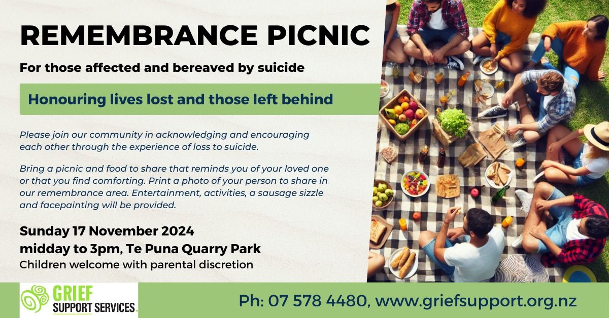 Grief Support Services Remembrance Picnic 2024