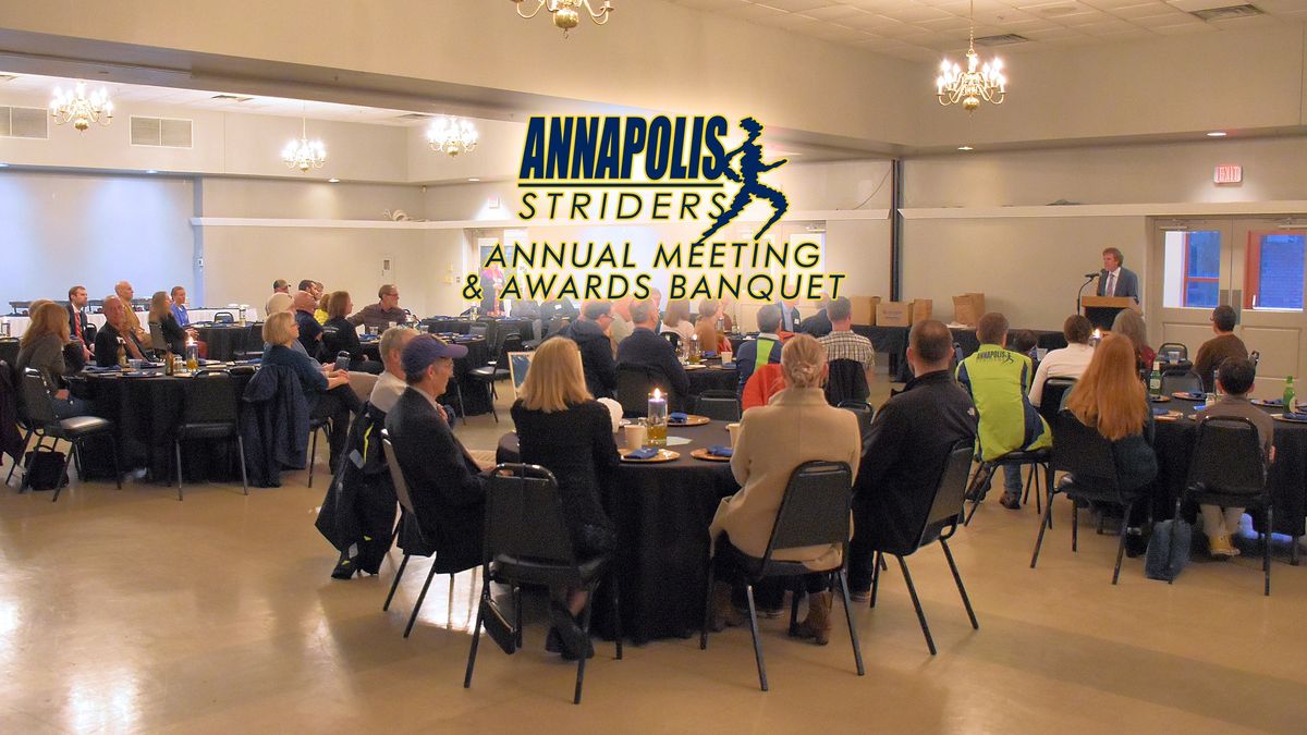 Annapolis Striders Annual Meeting & Awards Banquet 2025