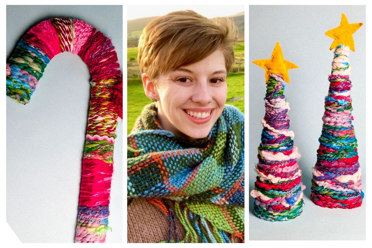 SOLD OUT Spun Yarn Wrapped Christmas Decor Workshop with Katelyn Dunn