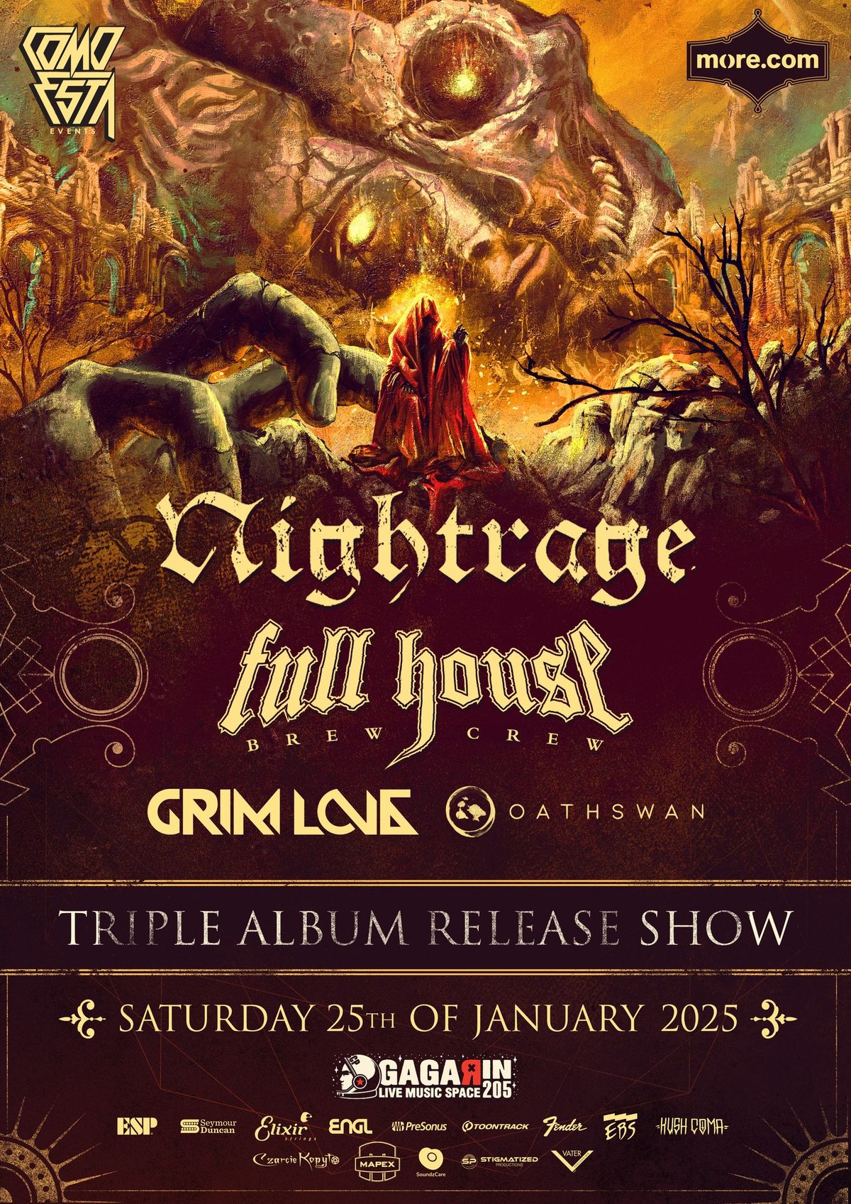 Nightrage\/Full House Brew Crew - Double Album Release