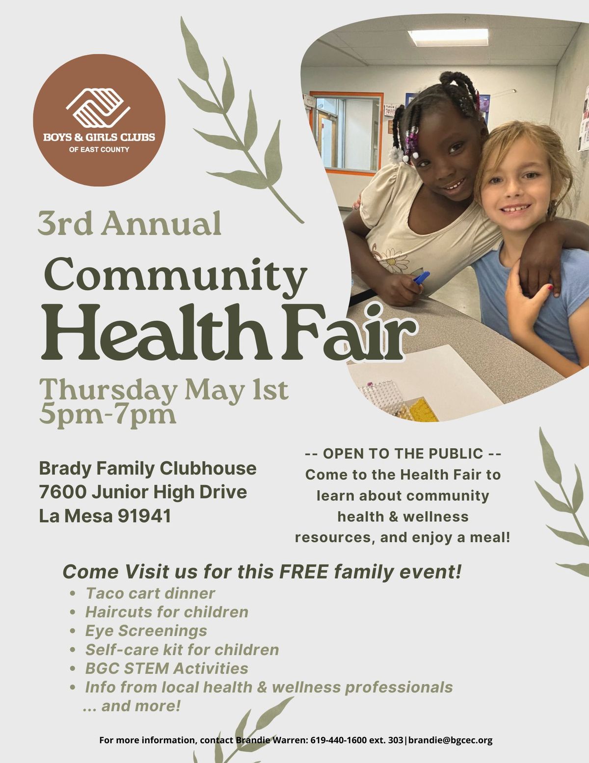 3rd Annual Community Health Fair