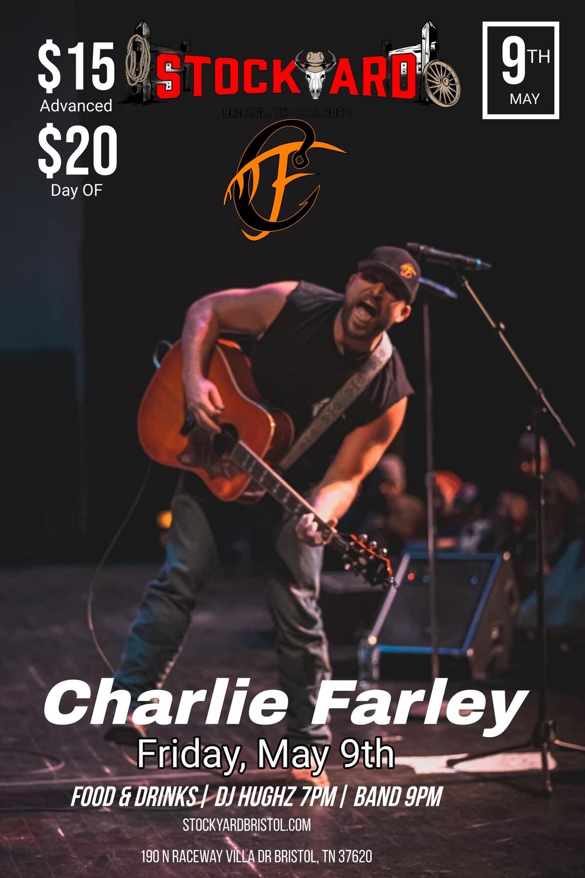 Charley Farley live at Stockyard