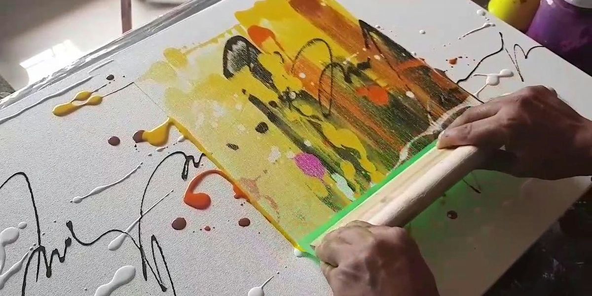 Squeegee Art Workshop