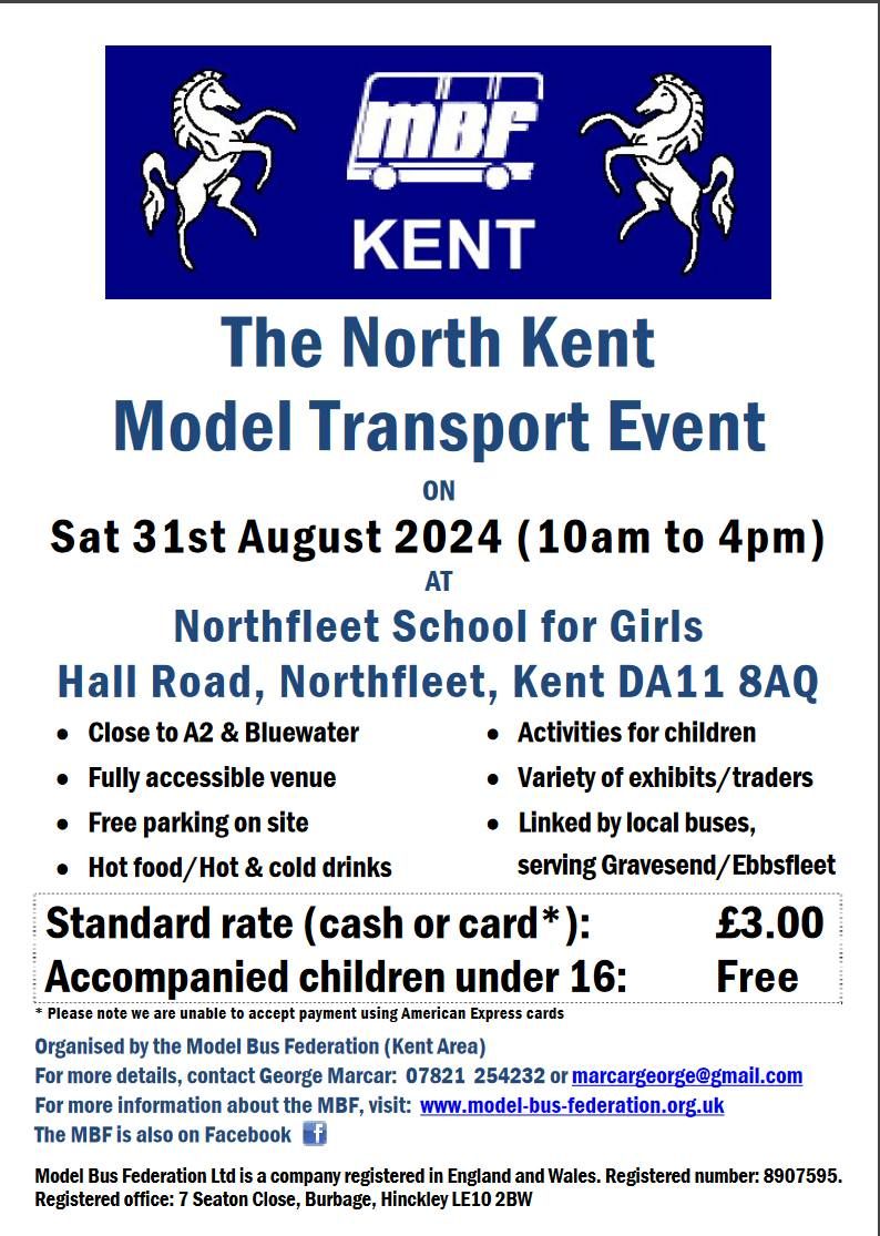 The North Kent Model Transport Event 