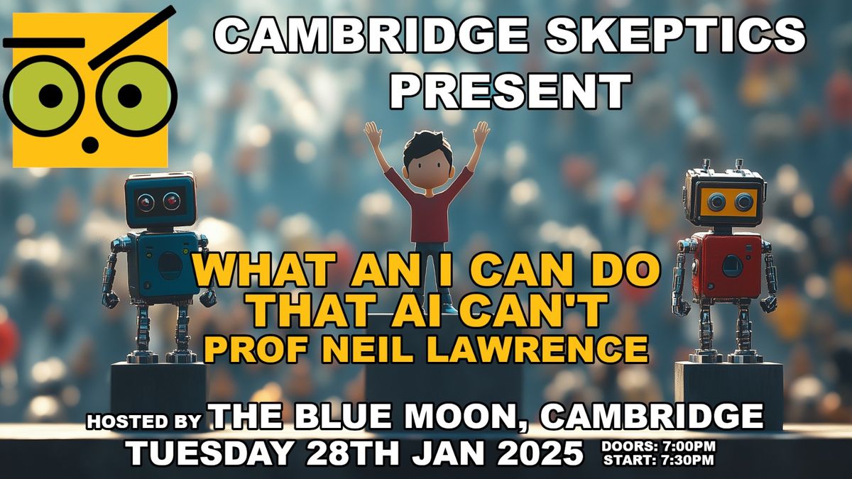 What An I Can Do That AI Can\u2019t with Prof Neil Lawrence