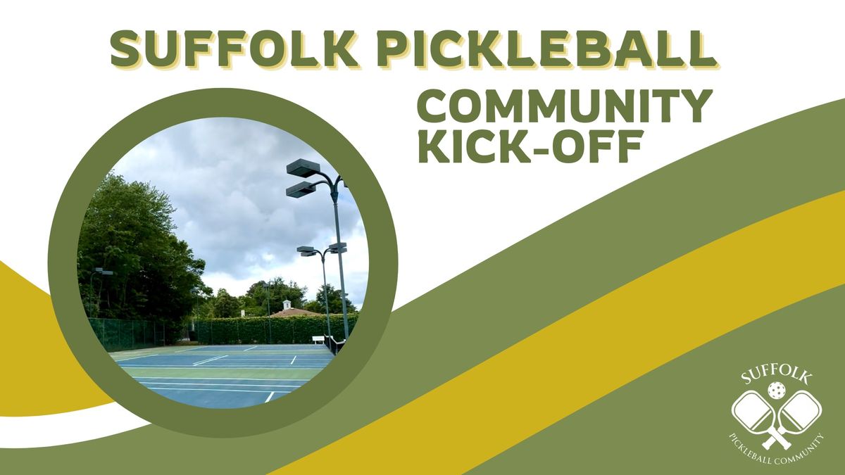 Suffolk Pickleball Community Kick-Off Night