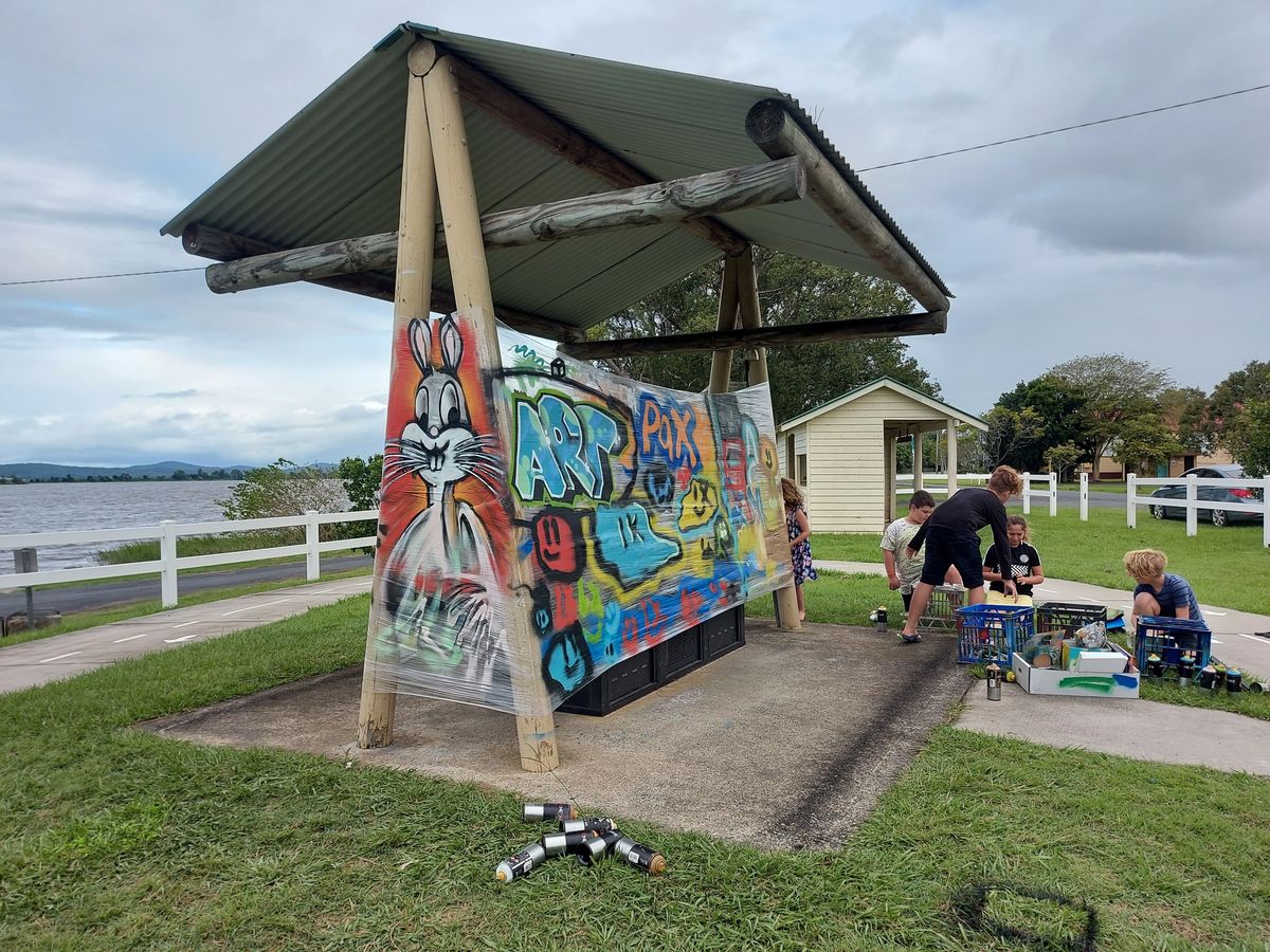 Grafitti Art Workshop - South Grafton 