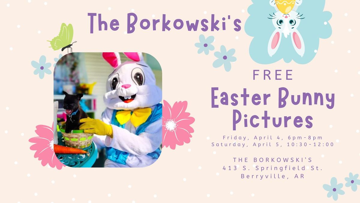 FREE Easter Bunny Pictures - The Borkowski's