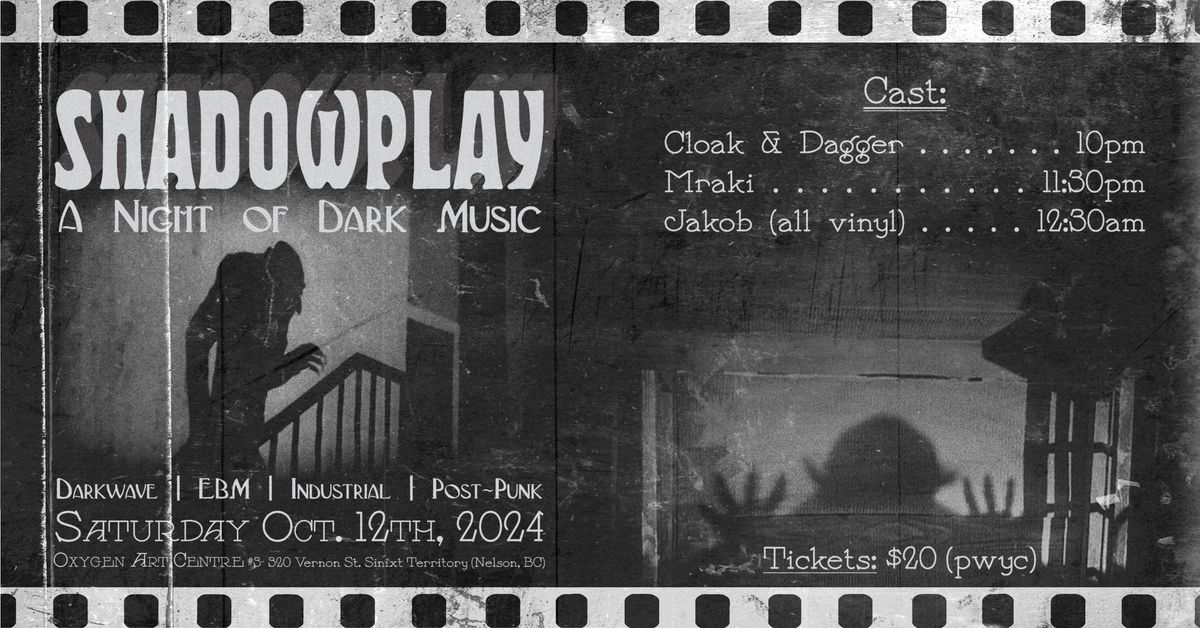 SHADOWPLAY: A Night of Dark Music