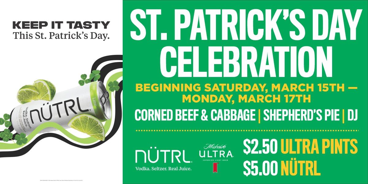 St Patrick\u2019s Day weekend