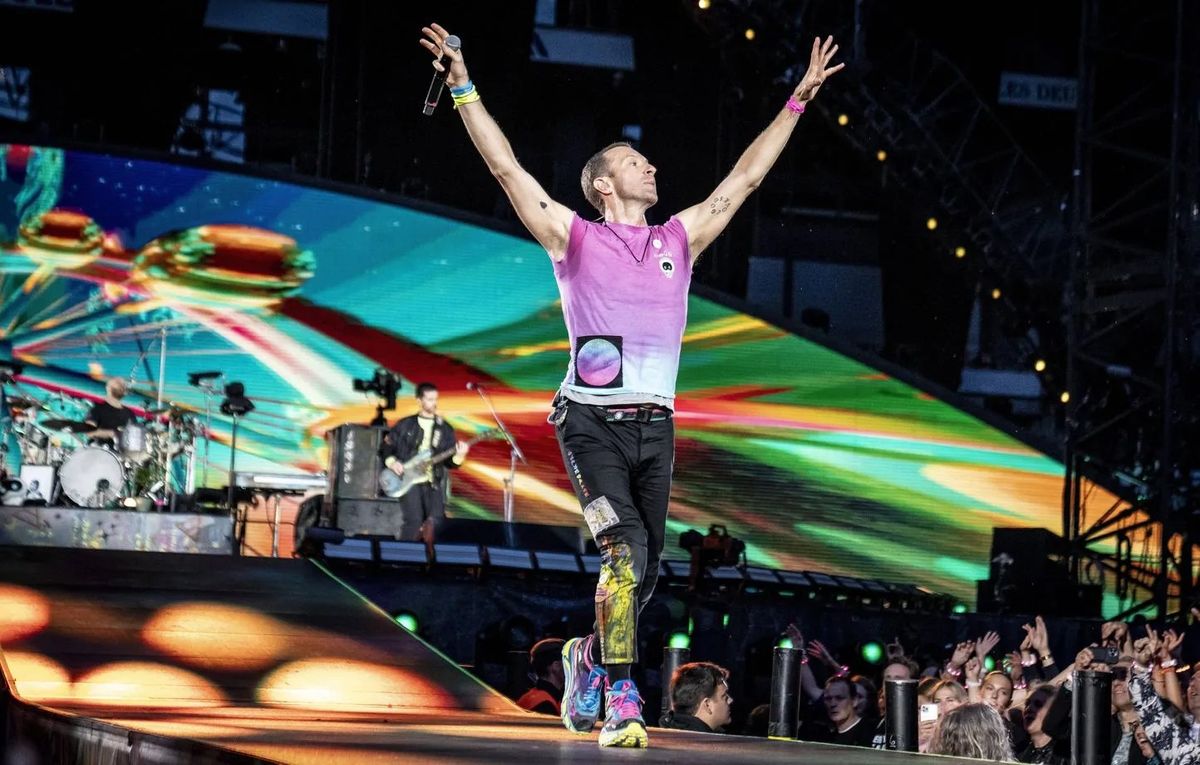 Coldplay at Helsinki Olympic Stadium