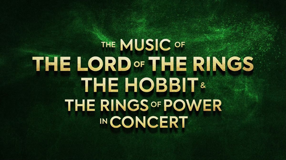 The music of: The lord of the rings, The Hobbit and The Rings of Power | G\u00f6teborg, Draken Live 