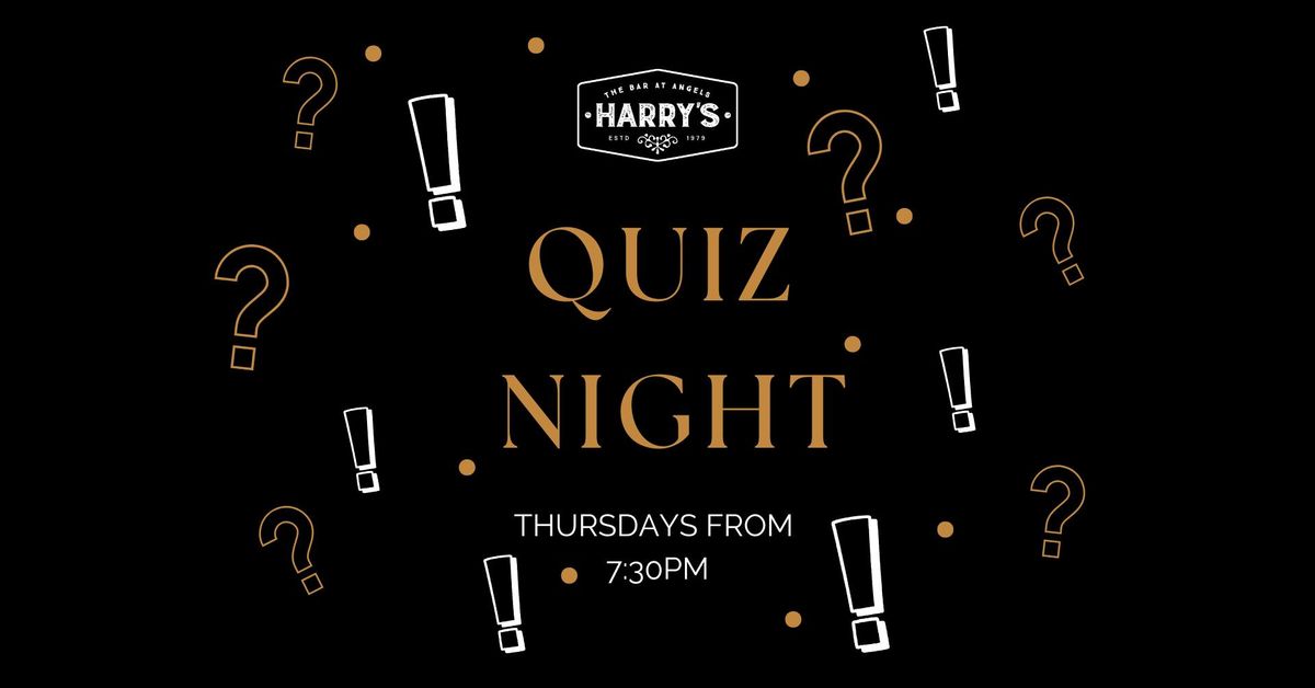 Quiz Night At Harry's Bar