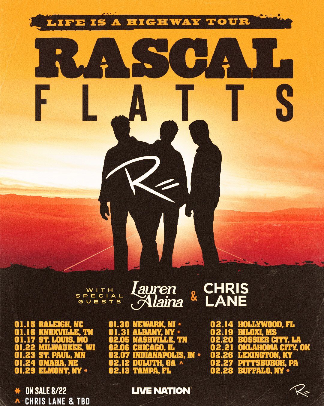 Rascal Flatts  Lauren Alaina & Chris Lane