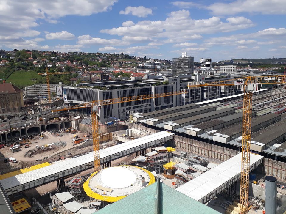 FES Stuttgart,Tag (e) der offenen Baustelle am Stuttgarter Hauptbahnhof