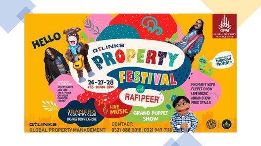 Q Links Property Festival With Rafipeer Grand Puppet Show Banera Country Club Bahria Town Lahore 26 February 2021