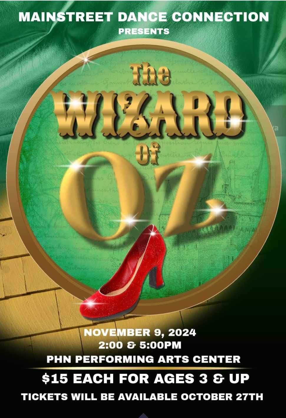 MSDC Presents \u201cThe Wizard of Oz\u201d