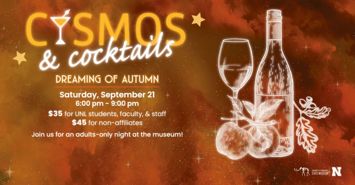 Cosmos & Cocktails: Dreaming of Autumn