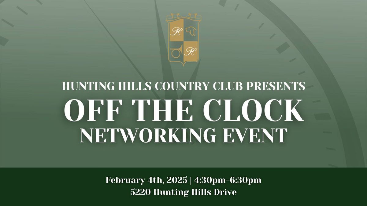 Off the Clock - Networking Event