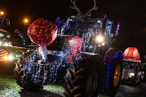 Mowerman 2024 Xmas Tractor Run