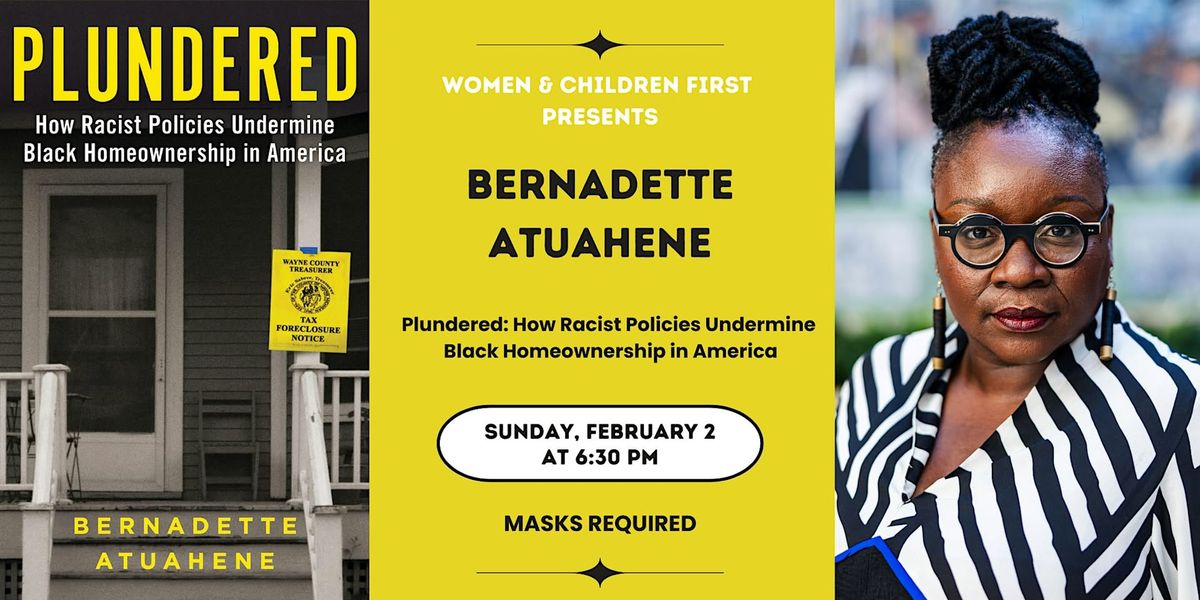 In-Person: Plundered by Bernadette Atuahene