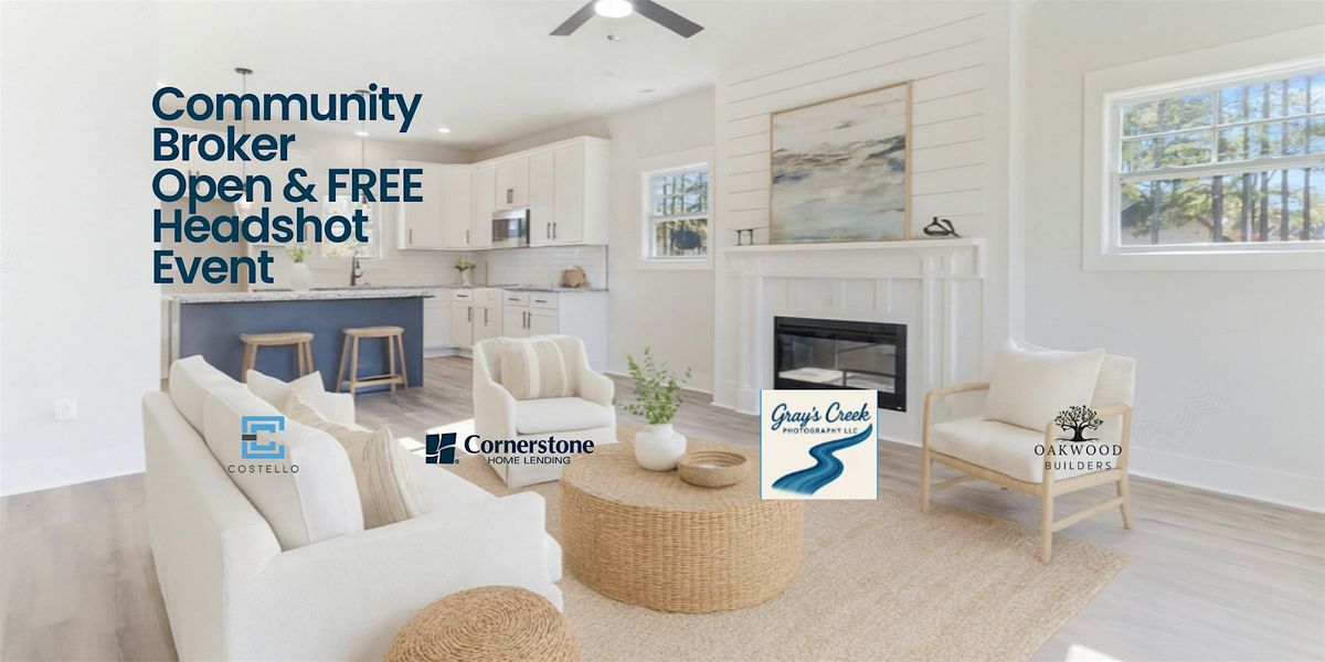 FREE Broker Open, Headshot, Networking Lunch