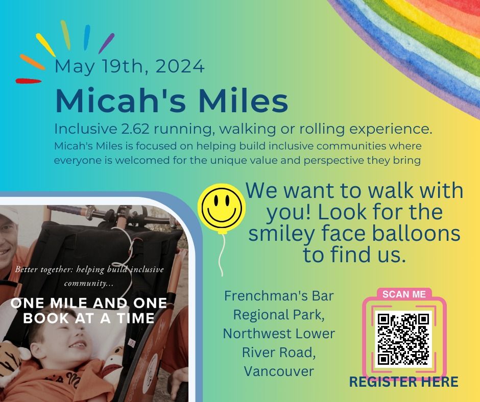 We want to walk with you and Support Micah's Miles