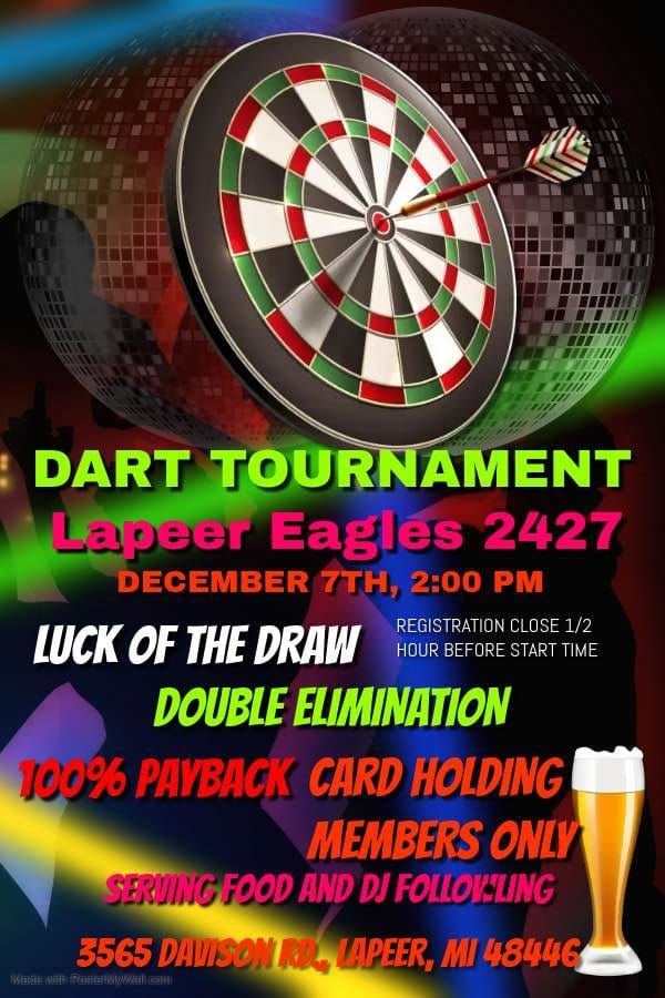 Dart Tournament - members only