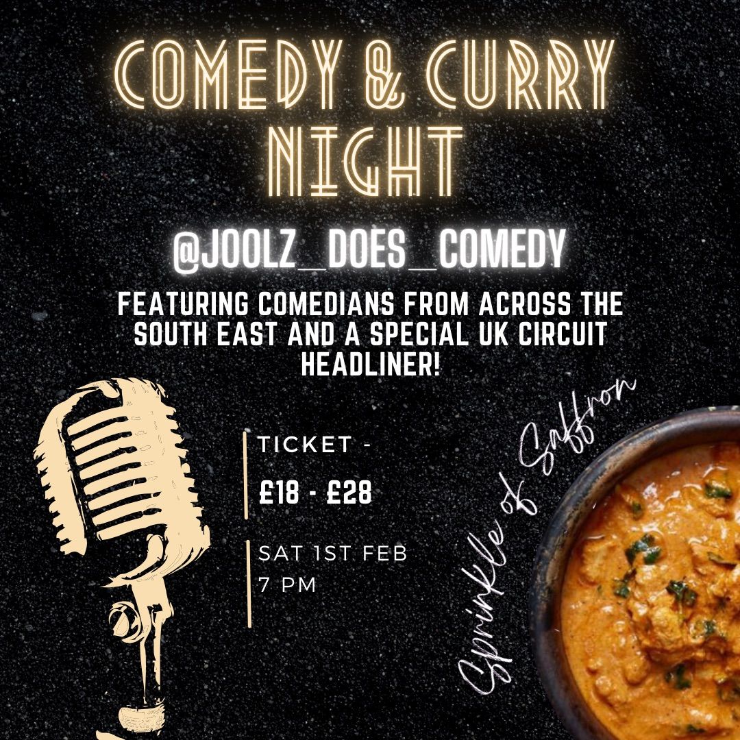 Comedy & a Sprinkle of Saffron 