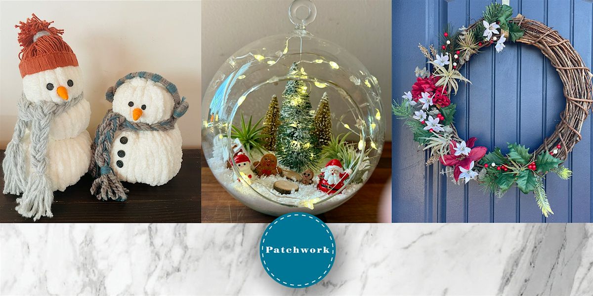 Patchwork Holiday Craft Party!