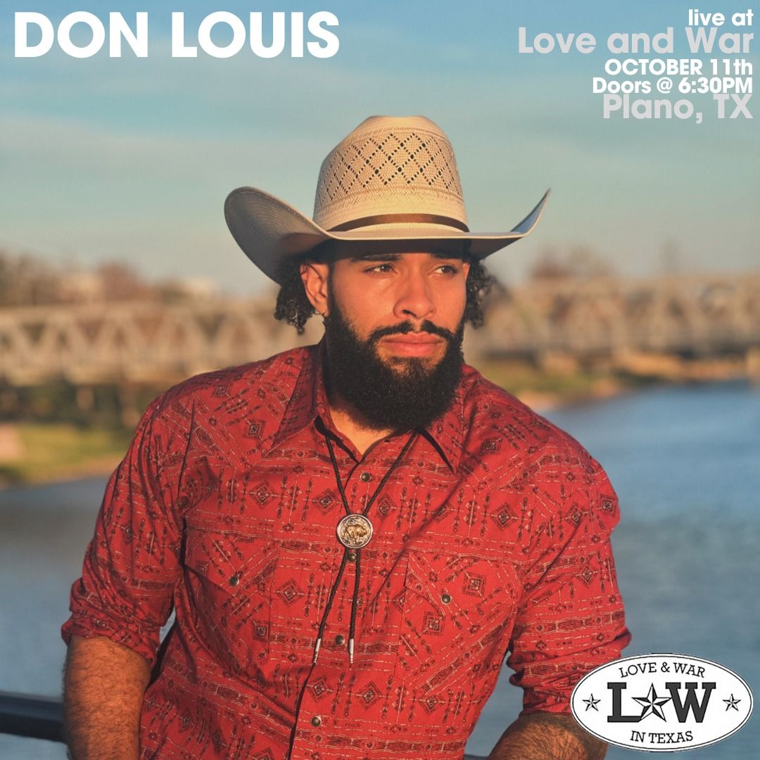 Don Louis LIVE @ Love and War in Plano, TX W\/ The Heavy Letdowns 