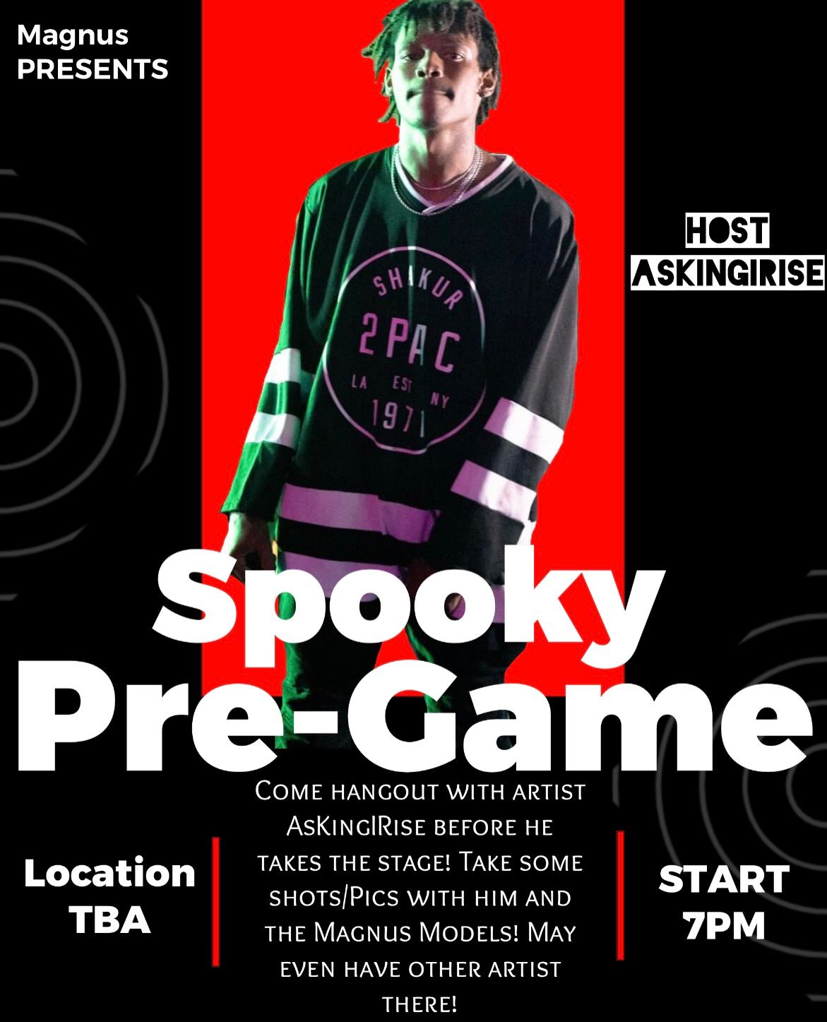 AsKingIRise Spooky Pre-Game meet and greet! 