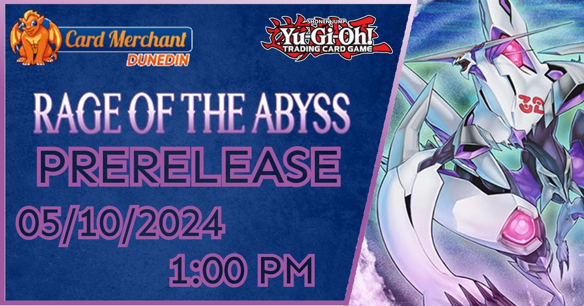 Yu-Gi-Oh! - Rage of the Abyss Prerelease