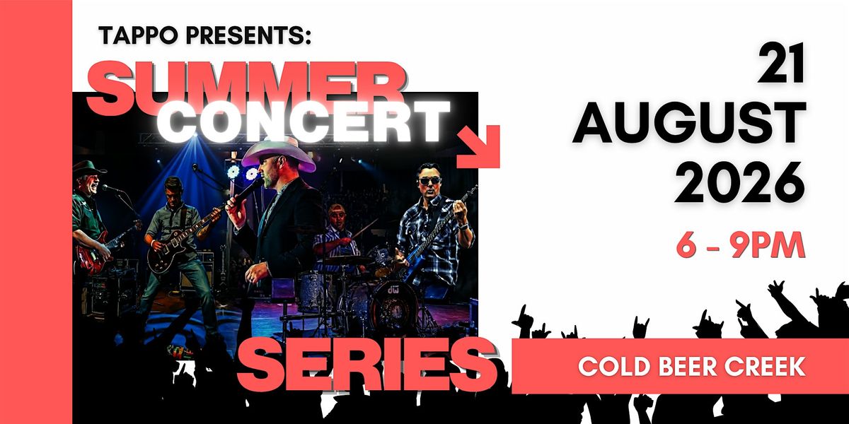 Tappo Summer Street Concert Series: Cold Beer Creek