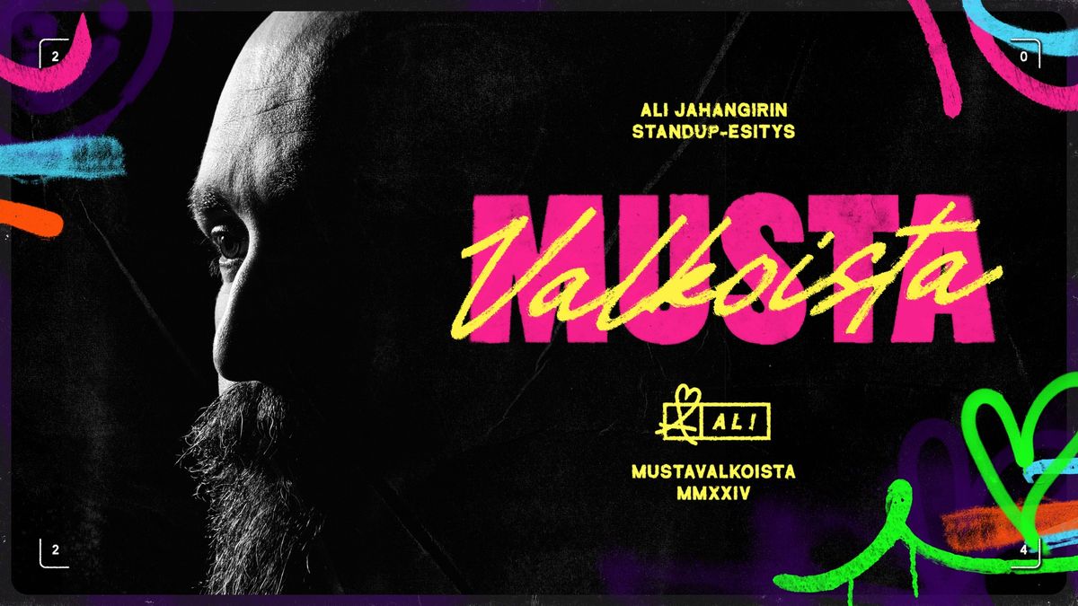 Ali Jahangiri - Mustavalkoista | Vaasa