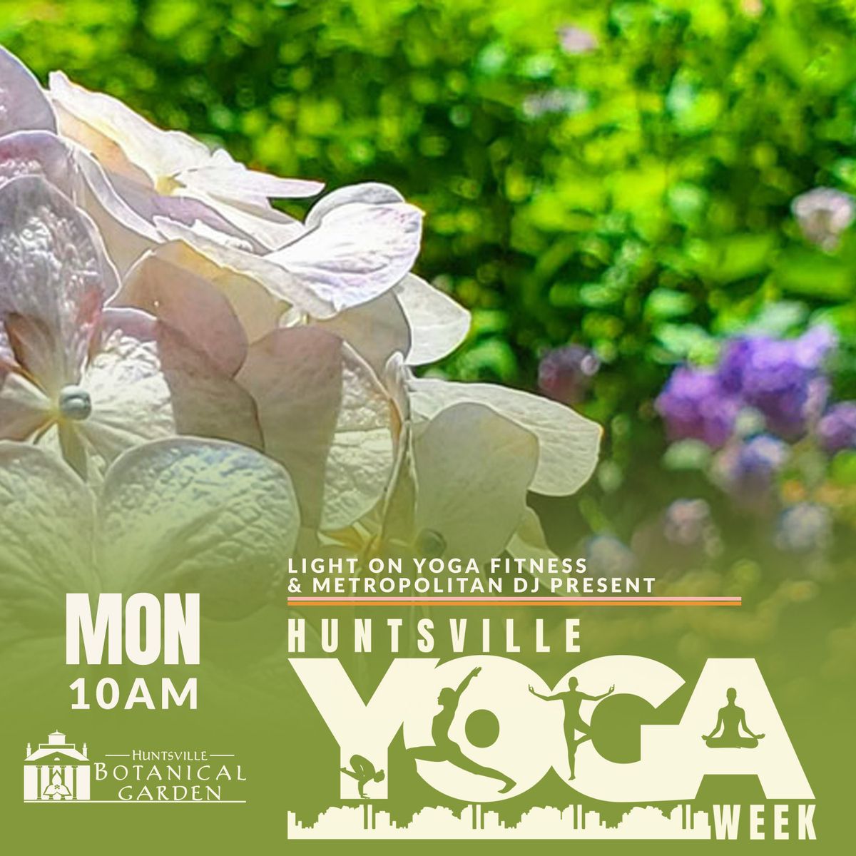 Huntsville Yoga Week - Huntsville Botanical Garden