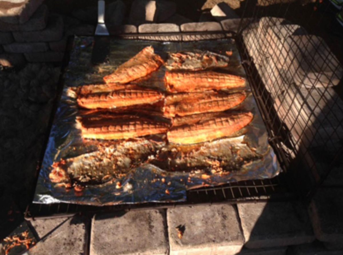 Annual Lynden Noon Kiwanis Salmon Barbecue at the 2024 Northwest Raspberry Festival 