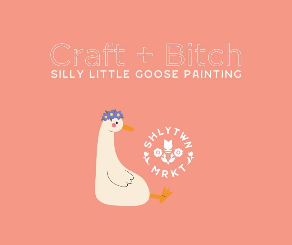 Silly Little Goose Painting \ud83d\udd8c\ufe0f\ud83e\udebf