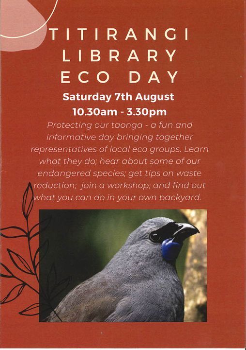 Titirangi Library Eco Day