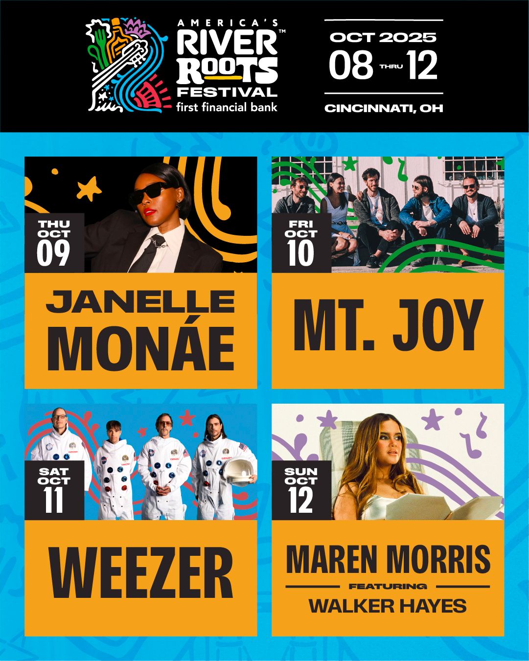 Americas River Roots Festival - Friday at Smale Riverfront Park
