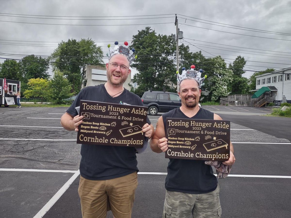 2nd Annual Tossing Hunger Aside Cornhole Tournament & Food Drive!