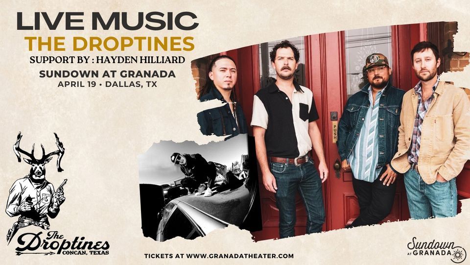 LIVE MUISC: The Droptines | Sundown at Granada | Dallas, TX