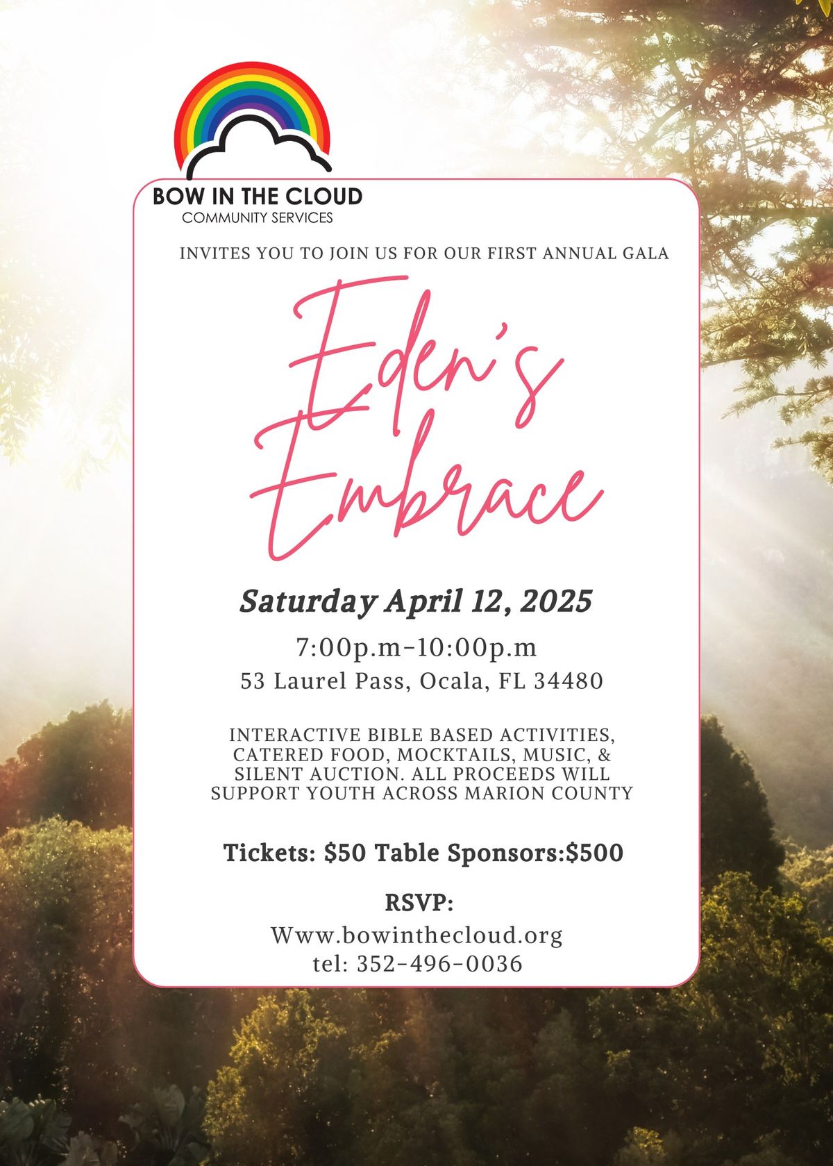 Eden's Embrace 1st Annual Gala