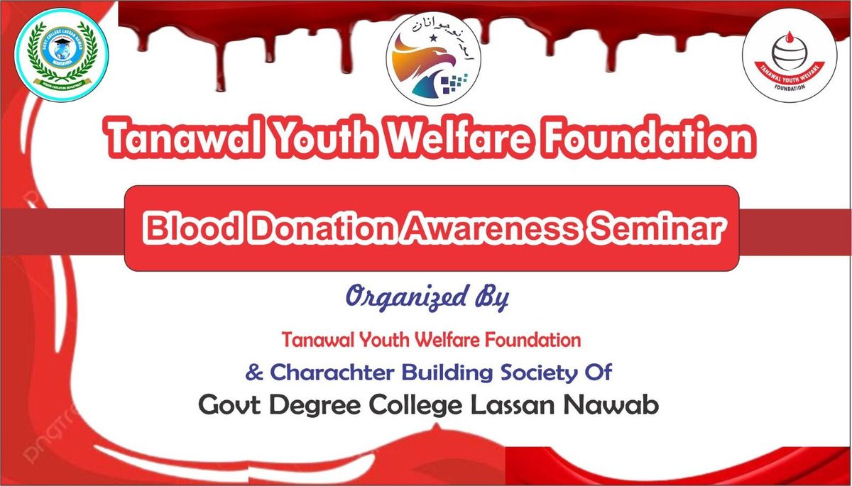 Blood Donation Awareness Seminar