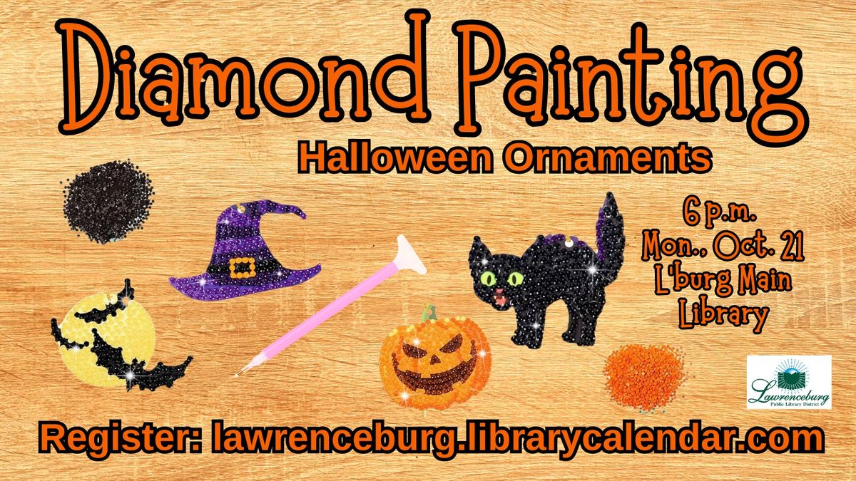 Diamond Painting: Halloween Day Ornaments